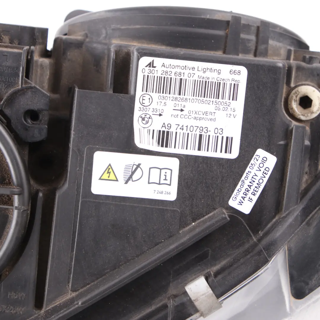  Headlamp BMW F32 F33 F80 F82 Left N/S Headlight Adaptive AKL Lamp Xenon 7410793 - SKU rhd-7377847 - Part number 7377847