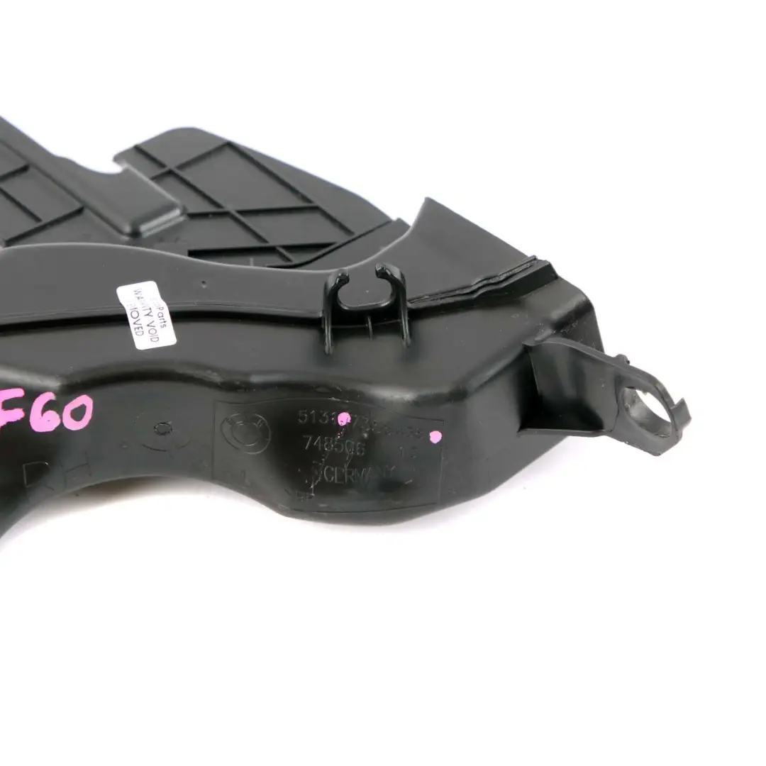 Mini Countryman F60 Discharge Duct Right Trim Panel Bulkhead Cowl Panel 7355438 - SKU rhd-7380743 - Part number 7380743