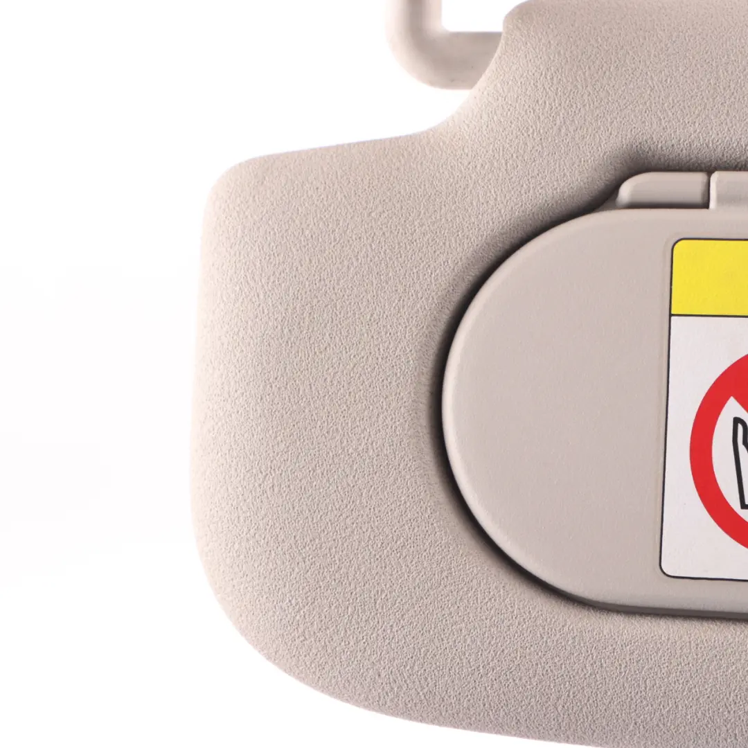 Sun Visor Label Mirror Panel Left N/S Satellite Grey to Mini Cooper F55 F56 with Part number 7382101 Mini Cooper F55 F56 Sun Visor Label Mirror Panel Left N/S Satellite Grey - SKU rhd-7382101 - Part number 7382101