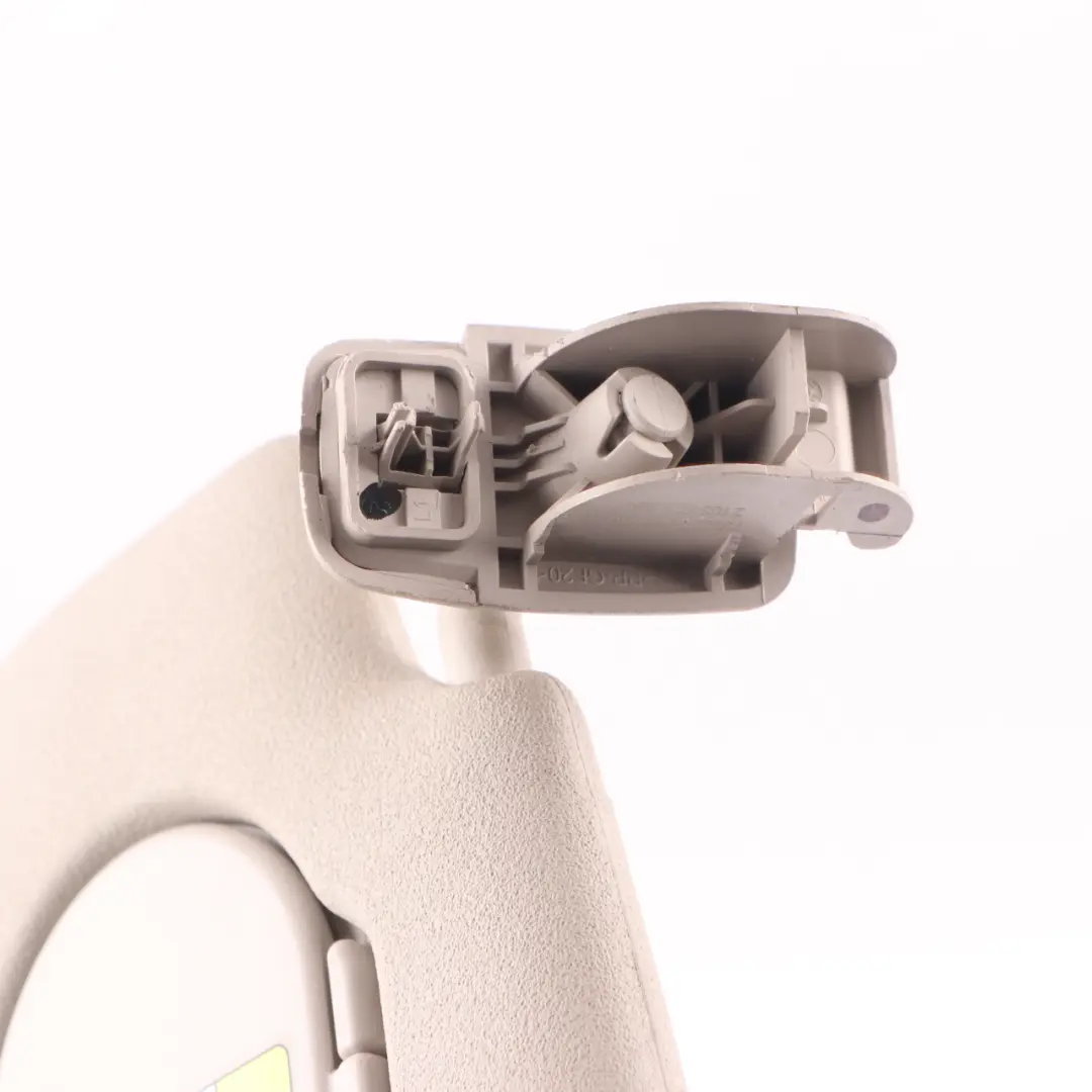 Visiera parasole etichetta specchio sinistro SATELLITE GREY per Mini Cooper F55 F56 con numero di parte 7382101 Mini Cooper F55 F56 Visiera parasole etichetta specchio sinistro SATELLITE GREY - SKU rhd-7382101 - Numero di parte 7382101