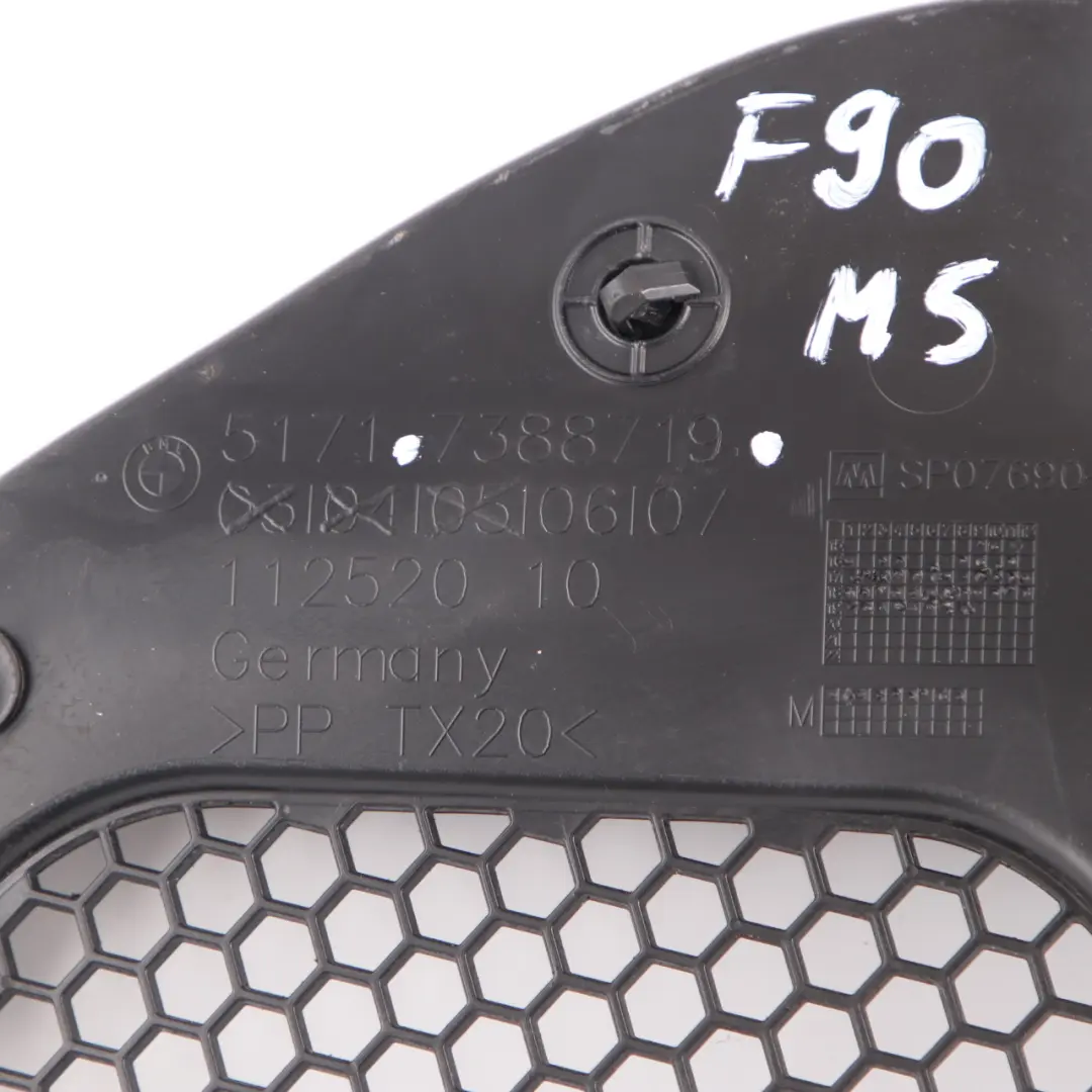 Cowl Cover BMW G30 G31 Hood Bonnet Windshield Panel Scuttle Trim to with Part number 7388719 Cowl Cover BMW G30 G31 Hood Bonnet Windshield Panel Scuttle Trim - SKU rhd-7388719 - Part number 7388719