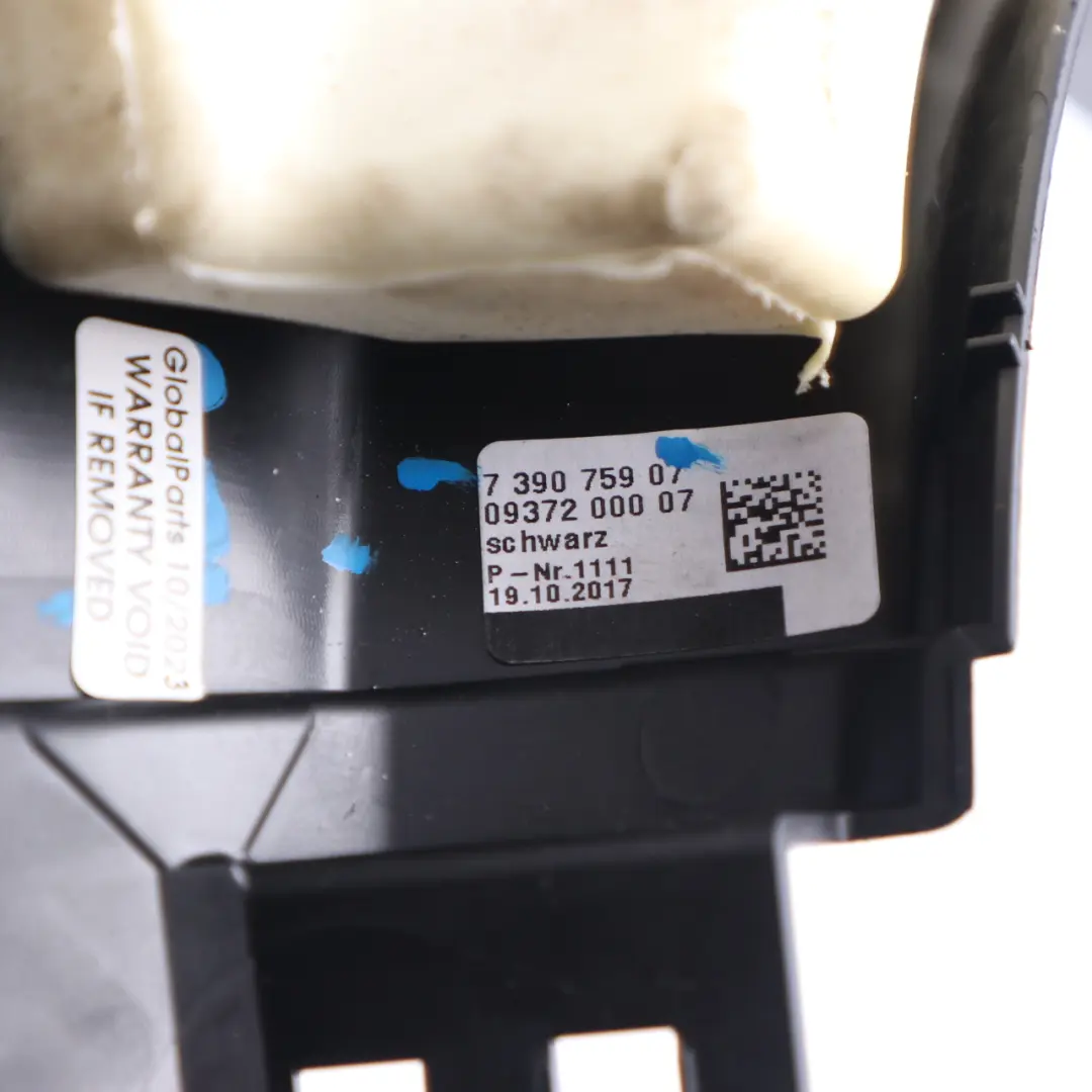 Lateral Trim Panel Lower Kick Plate Front Left N/S Black to BMW G11 with Part number 7390759 BMW G11 Lateral Trim Panel Lower Kick Plate Front Left N/S Black - SKU rhd-7390759 - Part number 7390759