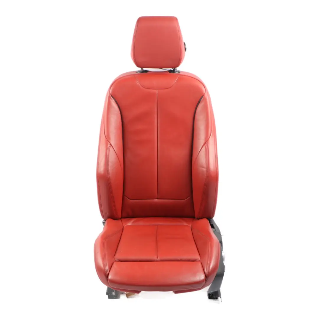 Front Seat BMW F36 M Sport Heated Leather Korall-Rot Red Black Left N/S Memory to with Part number 7392475 Front Seat BMW F36 M Sport Heated Leather Korall-Rot Red Black Left N/S Memory - SKU rhd-7392475-1 - Part number 7392475