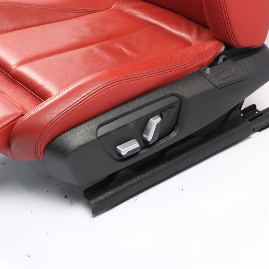 Front Seat BMW F36 M Sport Heated Leather Korall-Rot Red Black Left N/S Memory to with Part number 7392475 Front Seat BMW F36 M Sport Heated Leather Korall-Rot Red Black Left N/S Memory - SKU rhd-7392475-1 - Part number 7392475