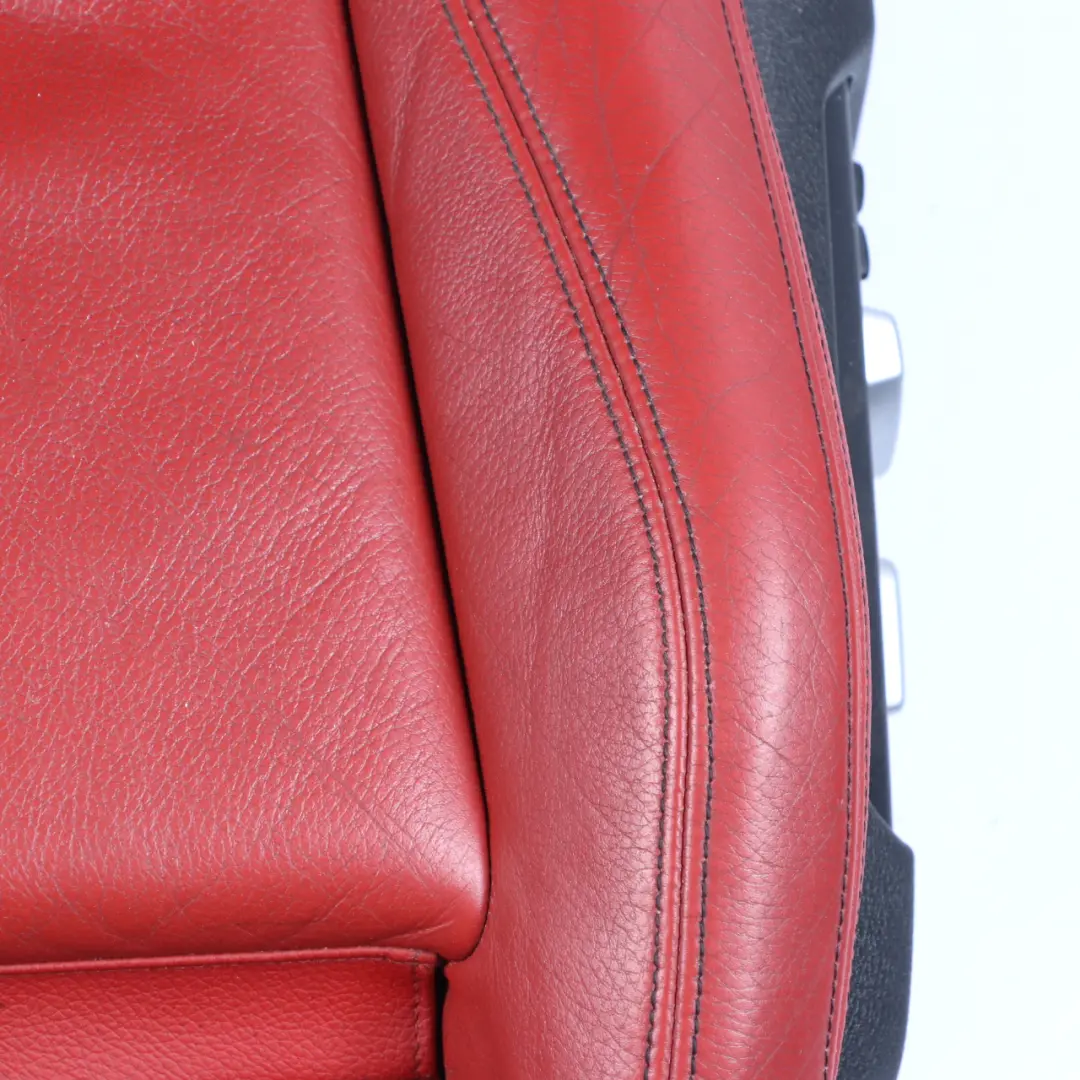  Front Seat BMW F36 M Sport Heated Leather Korall-Rot Red Black Left N/S Memory - SKU rhd-7392475-1 - Part number 7392475