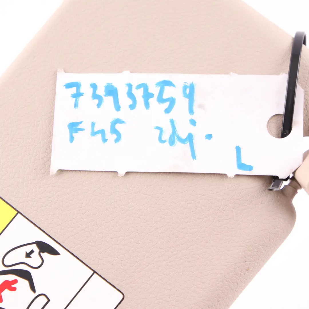 Sun Visor BMW F45 Active Tourer Mirror Label Left N/S Oyster to with Part number 7393759 Sun Visor BMW F45 Active Tourer Mirror Label Left N/S Oyster - SKU rhd-7393759 - Part number 7393759