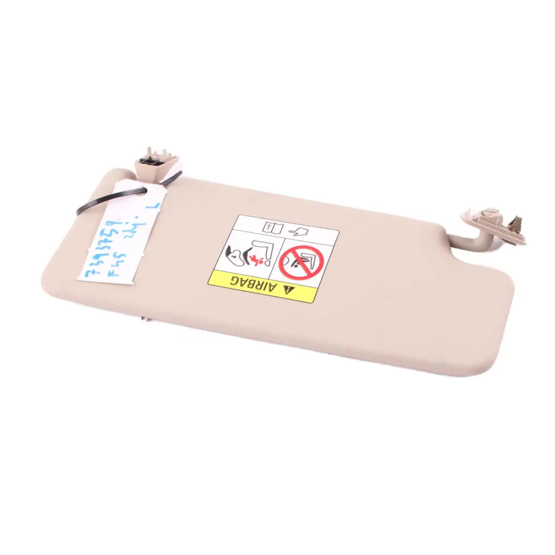  Sun Visor BMW F45 Active Tourer Mirror Label Left N/S Oyster - SKU rhd-7393759 - Part number 7393759