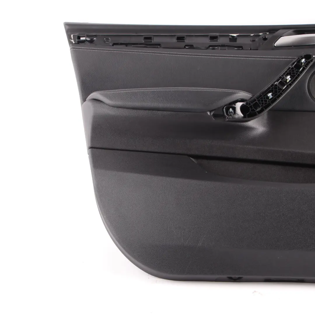  Door Card BMW X3 F25 Front Left N/S Trim Lining Cover Leather Nevada Black - SKU rhd-7394539 - Part number 7394539
