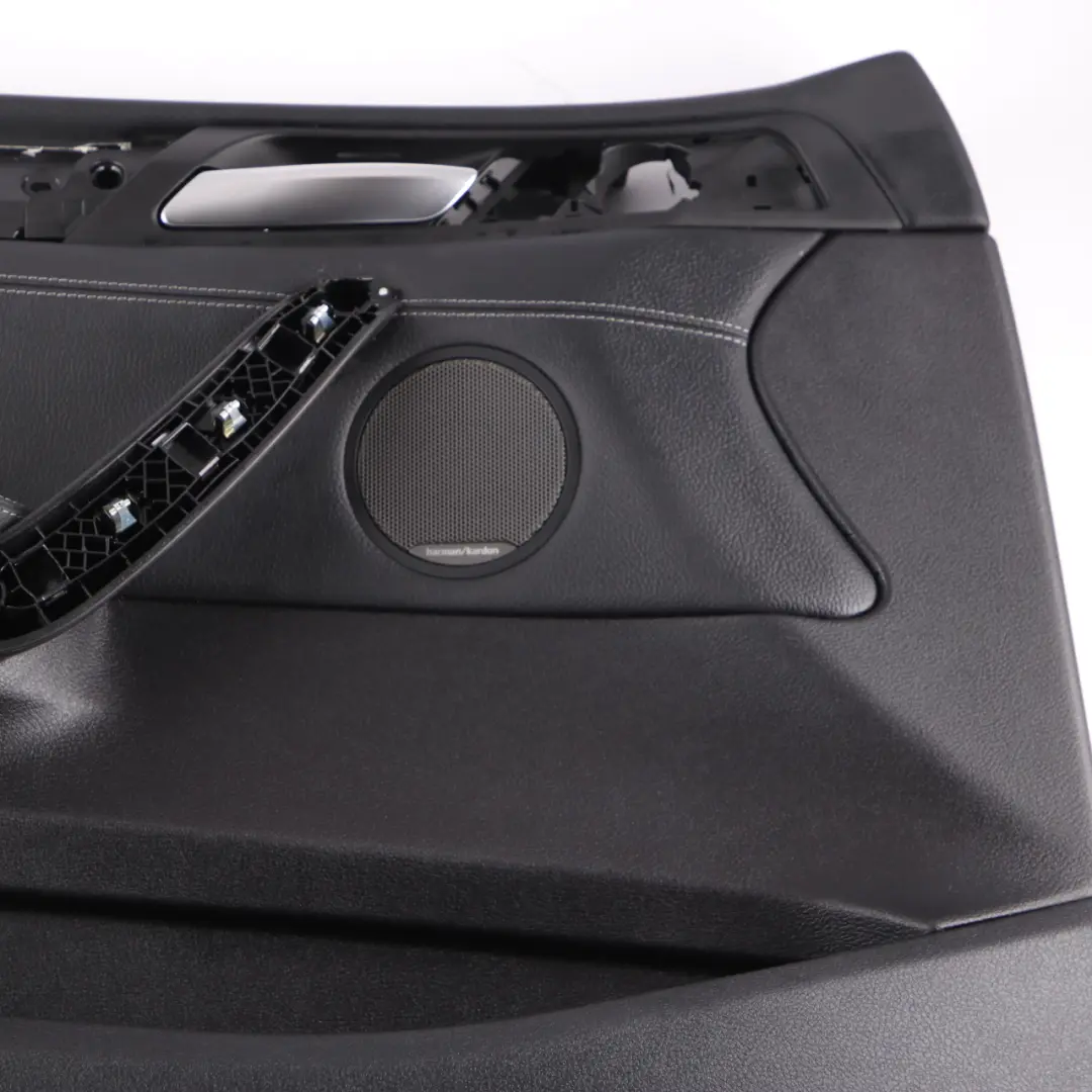 Door Card BMW X3 F25 Front Left N/S Trim Lining Cover Leather Nevada Black to with Part number 7394539 Door Card BMW X3 F25 Front Left N/S Trim Lining Cover Leather Nevada Black - SKU rhd-7394539 - Part number 7394539