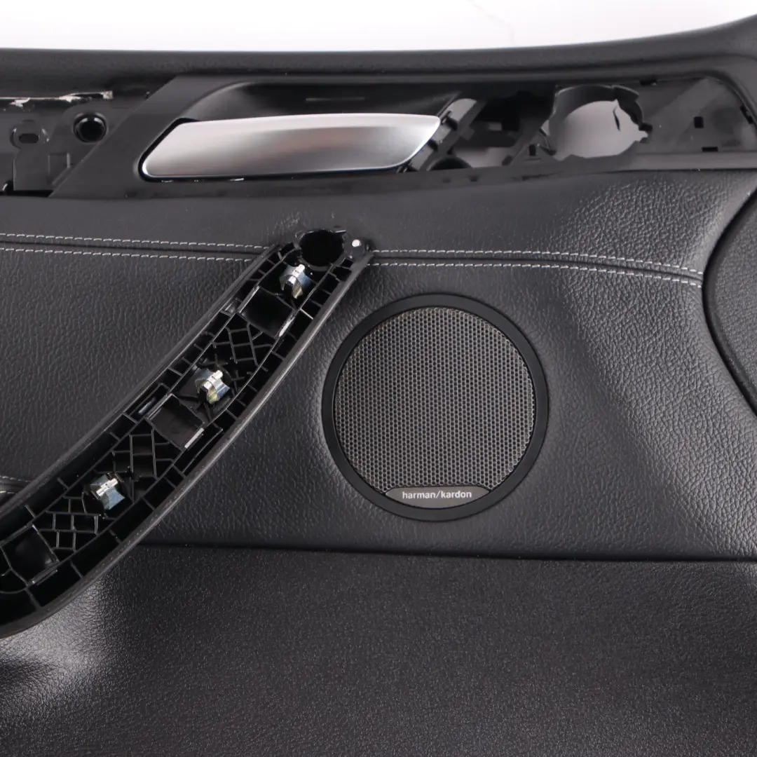  Door Card BMW X3 F25 Front Left N/S Trim Lining Cover Leather Nevada Black - SKU rhd-7394539 - Part number 7394539
