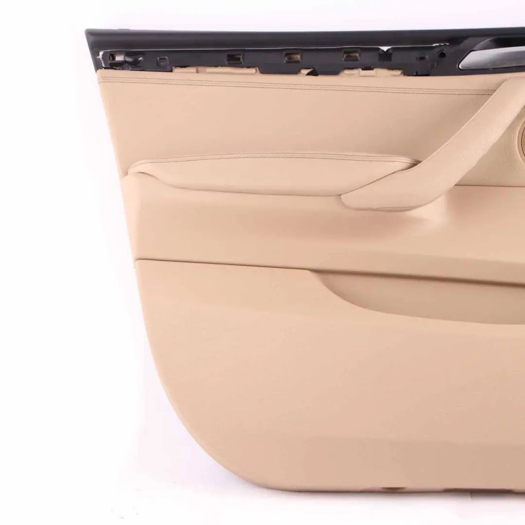 Door Card BMW X3 F25 Front Left N/S Trim Lining Cover Leather Nevada Beige to with Part number 7394541 Door Card BMW X3 F25 Front Left N/S Trim Lining Cover Leather Nevada Beige - SKU rhd-7394541 - Part number 7394541