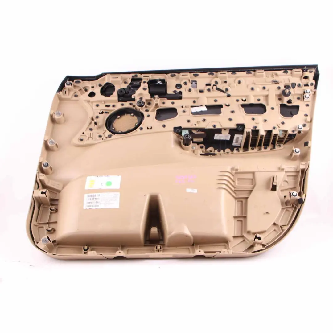 Door Card BMW X3 F25 Front Left N/S Trim Lining Cover Leather Nevada Beige to with Part number 7394541 Door Card BMW X3 F25 Front Left N/S Trim Lining Cover Leather Nevada Beige - SKU rhd-7394541 - Part number 7394541