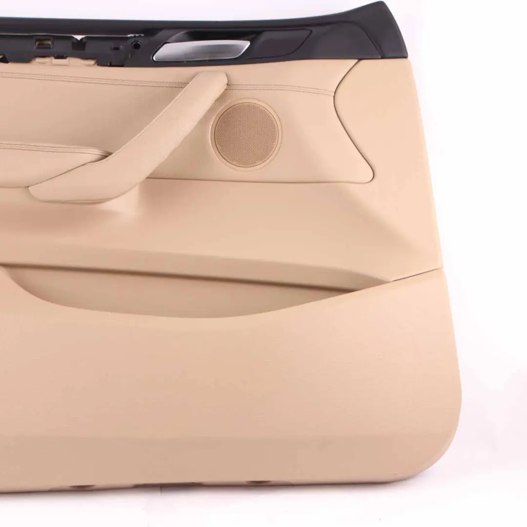 Door Card BMW X3 F25 Front Left N/S Trim Lining Cover Leather Nevada Beige to with Part number 7394541 Door Card BMW X3 F25 Front Left N/S Trim Lining Cover Leather Nevada Beige - SKU rhd-7394541 - Part number 7394541