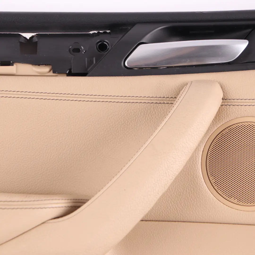  Door Card BMW X3 F25 Front Left N/S Trim Lining Cover Leather Nevada Beige - SKU rhd-7394541 - Part number 7394541