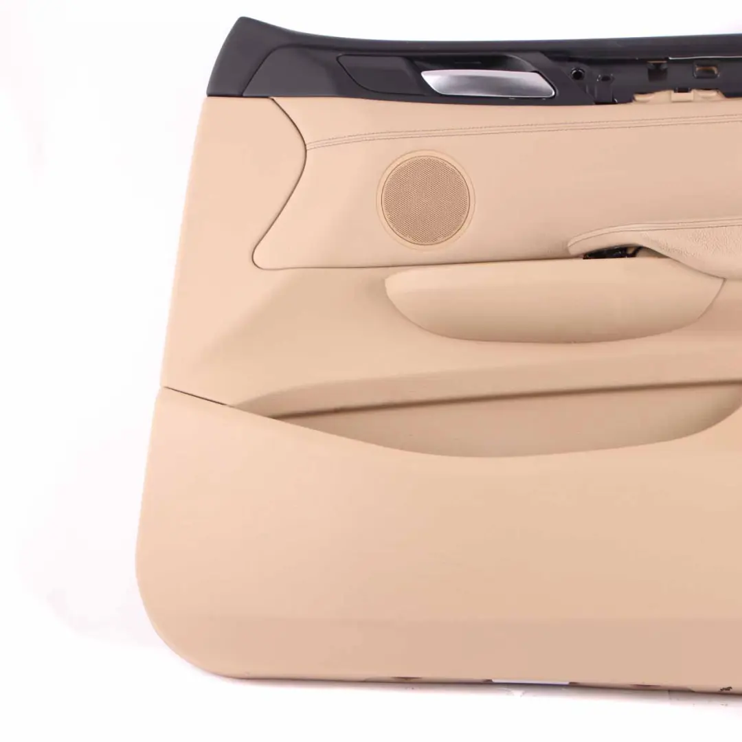 Door Card BMW X3 F25 Front Right O/S Trim Lining Cover Leather Nevada Beige to with Part number 7394542 Door Card BMW X3 F25 Front Right O/S Trim Lining Cover Leather Nevada Beige - SKU rhd-7394542 - Part number 7394542