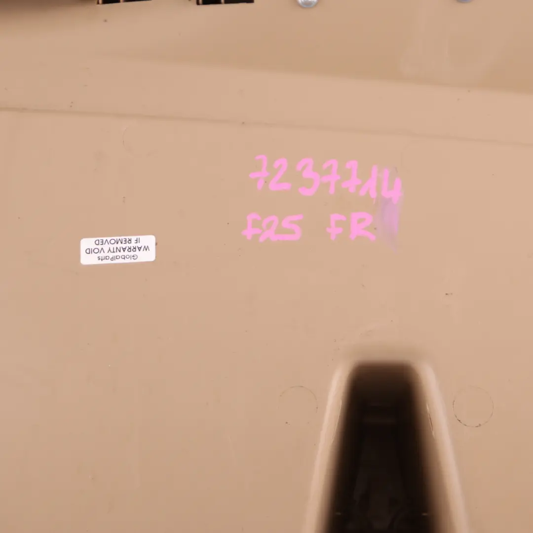 Door Card BMW X3 F25 Front Right O/S Trim Lining Cover Leather Nevada Beige to with Part number 7394542 Door Card BMW X3 F25 Front Right O/S Trim Lining Cover Leather Nevada Beige - SKU rhd-7394542 - Part number 7394542