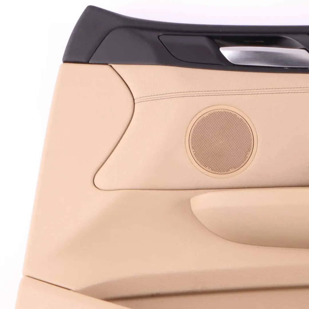 Door Card BMW X3 F25 Front Right O/S Trim Lining Cover Leather Nevada Beige to with Part number 7394542 Door Card BMW X3 F25 Front Right O/S Trim Lining Cover Leather Nevada Beige - SKU rhd-7394542 - Part number 7394542
