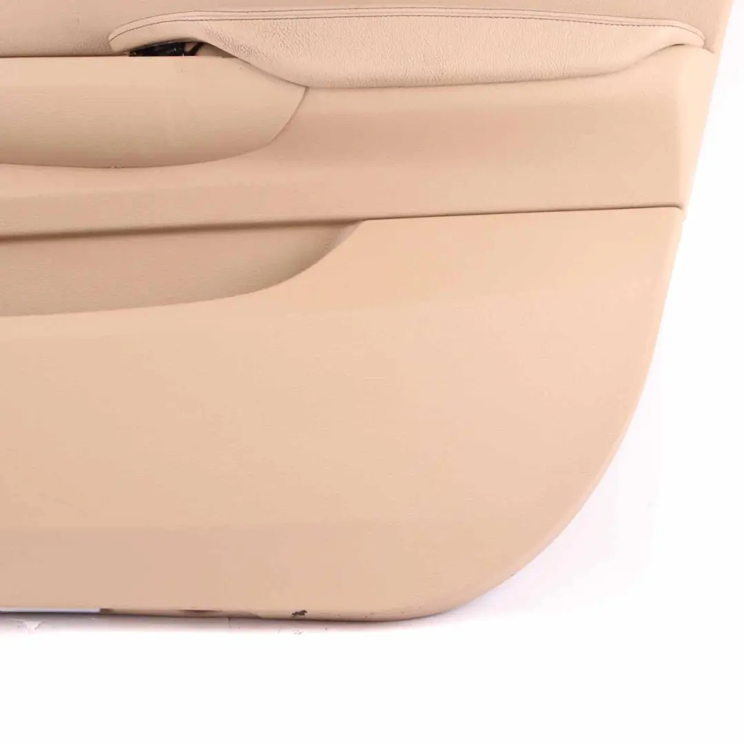 Door Card BMW X3 F25 Front Right O/S Trim Lining Cover Leather Nevada Beige to with Part number 7394542 Door Card BMW X3 F25 Front Right O/S Trim Lining Cover Leather Nevada Beige - SKU rhd-7394542 - Part number 7394542
