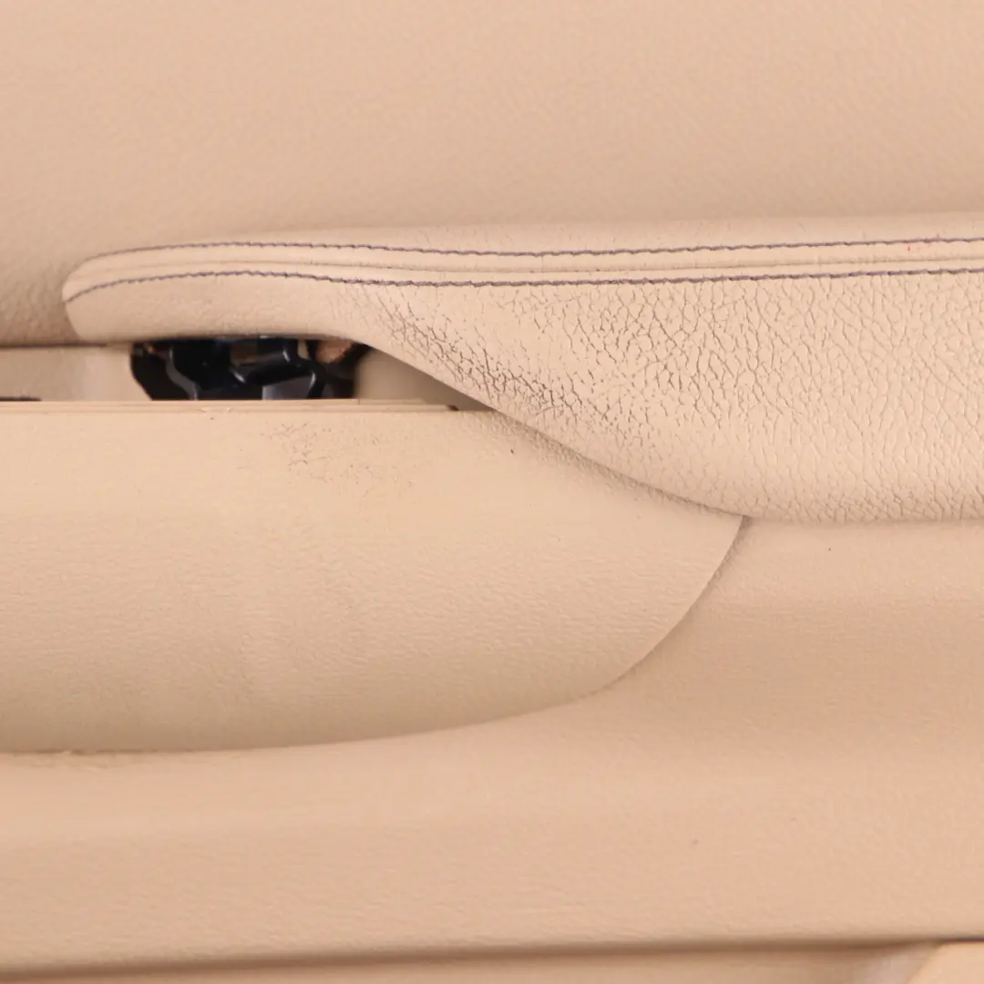 Door Card BMW X3 F25 Front Right O/S Trim Lining Cover Leather Nevada Beige to with Part number 7394542 Door Card BMW X3 F25 Front Right O/S Trim Lining Cover Leather Nevada Beige - SKU rhd-7394542 - Part number 7394542