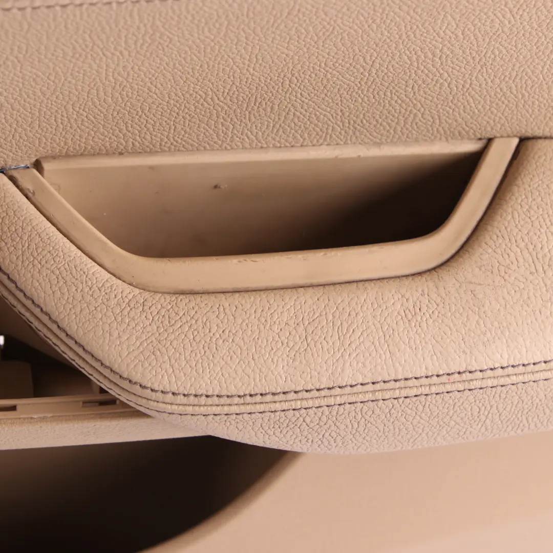 Door Card BMW X3 F25 Front Right O/S Trim Lining Cover Leather Nevada Beige to with Part number 7394542 Door Card BMW X3 F25 Front Right O/S Trim Lining Cover Leather Nevada Beige - SKU rhd-7394542 - Part number 7394542