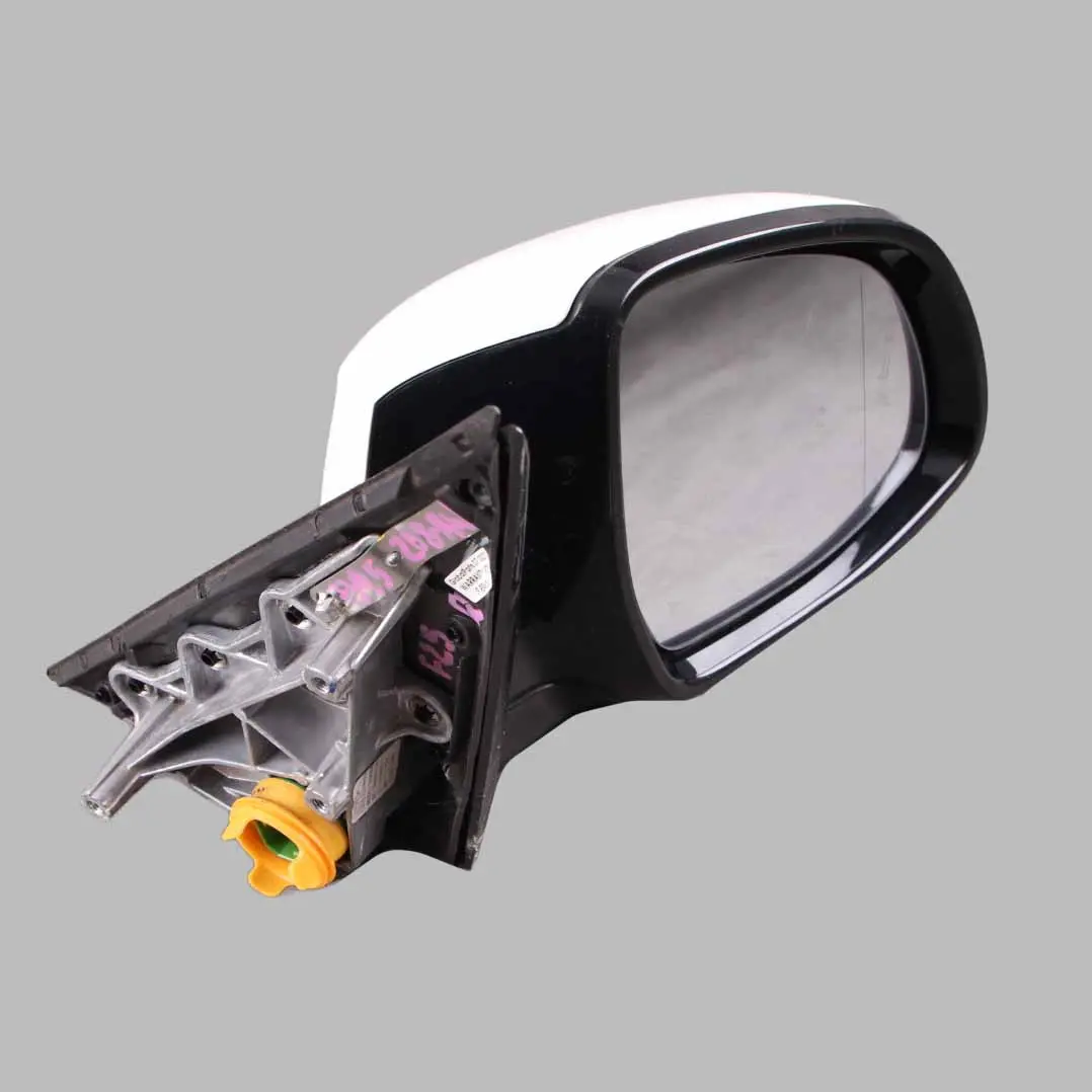BMW X3 F25 Wing Mirror High Gloss 7 Pins Right O/S Alpinweiss Alpine White - 300 - SKU rhd-7395208-AW - Part number 7395208