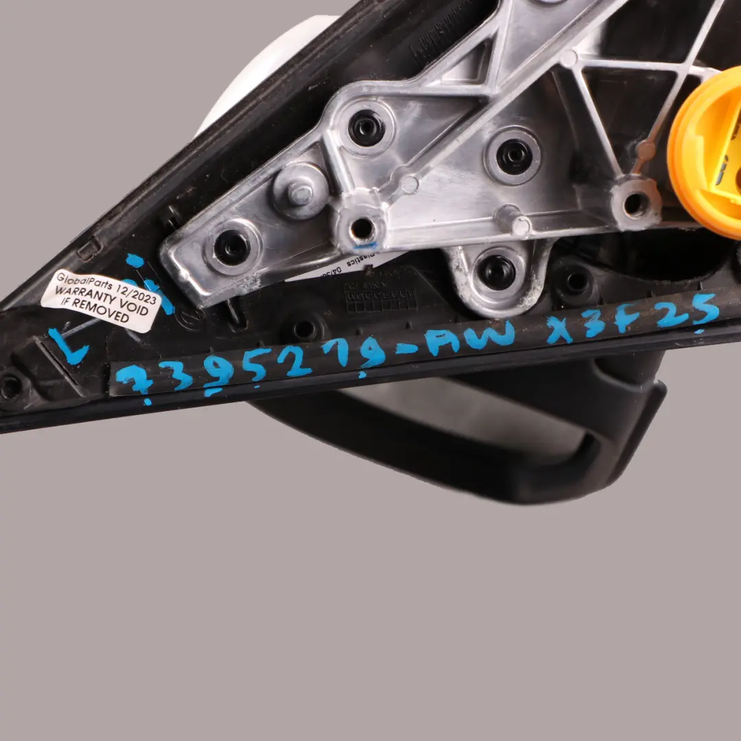 Wing Mirror Left N/S Auto Dip Alpinweiss Alpine White 300 7395220 to BMW X3 F25 with Part number 7395219 BMW X3 F25 Wing Mirror Left N/S Auto Dip Alpinweiss Alpine White 300 7395220 - SKU rhd-7395219-AW - Part number 7395219