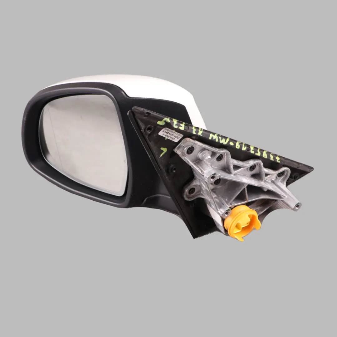 BMW X3 F25 Wing Mirror Heated Auto Dip 5 Pins Door Left N/S Mineral White - A96 - SKU rhd-7395219-MW - Part number 7395219