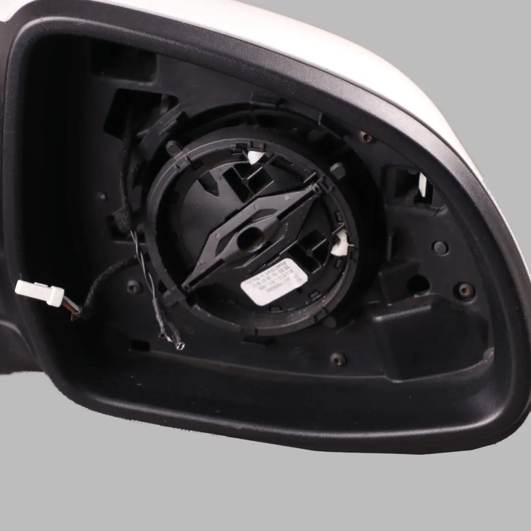 Wing Mirror Heated Auto Dip 5 Pins Door Right O/S Mineral White - A96 to BMW X3 F25 with Part number 7395228 BMW X3 F25 Wing Mirror Heated Auto Dip 5 Pins Door Right O/S Mineral White - A96 - SKU rhd-7395228-MW - Part number 7395228