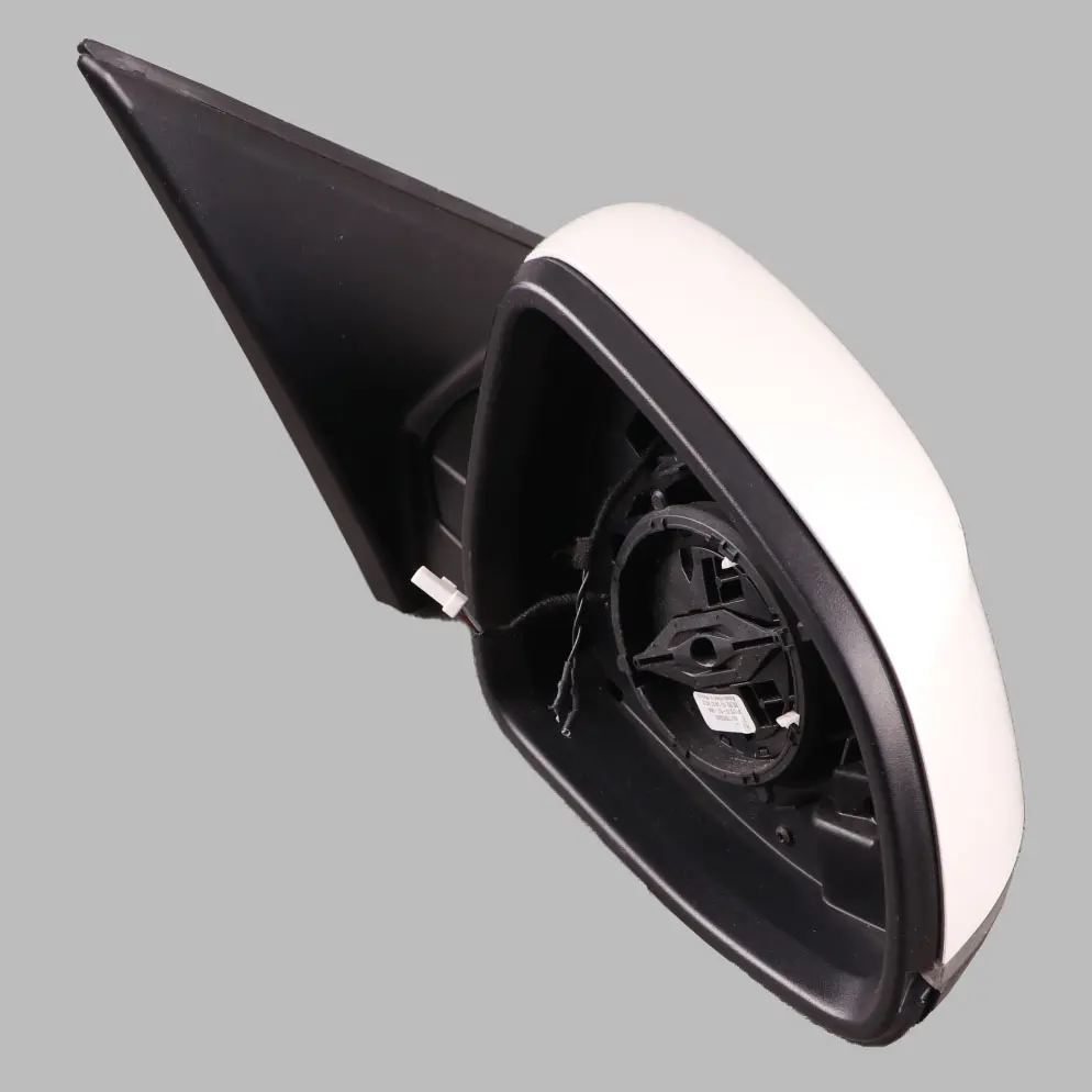 Wing Mirror Heated Auto Dip 5 Pins Door Right O/S Mineral White - A96 to BMW X3 F25 with Part number 7395228 BMW X3 F25 Wing Mirror Heated Auto Dip 5 Pins Door Right O/S Mineral White - A96 - SKU rhd-7395228-MW - Part number 7395228
