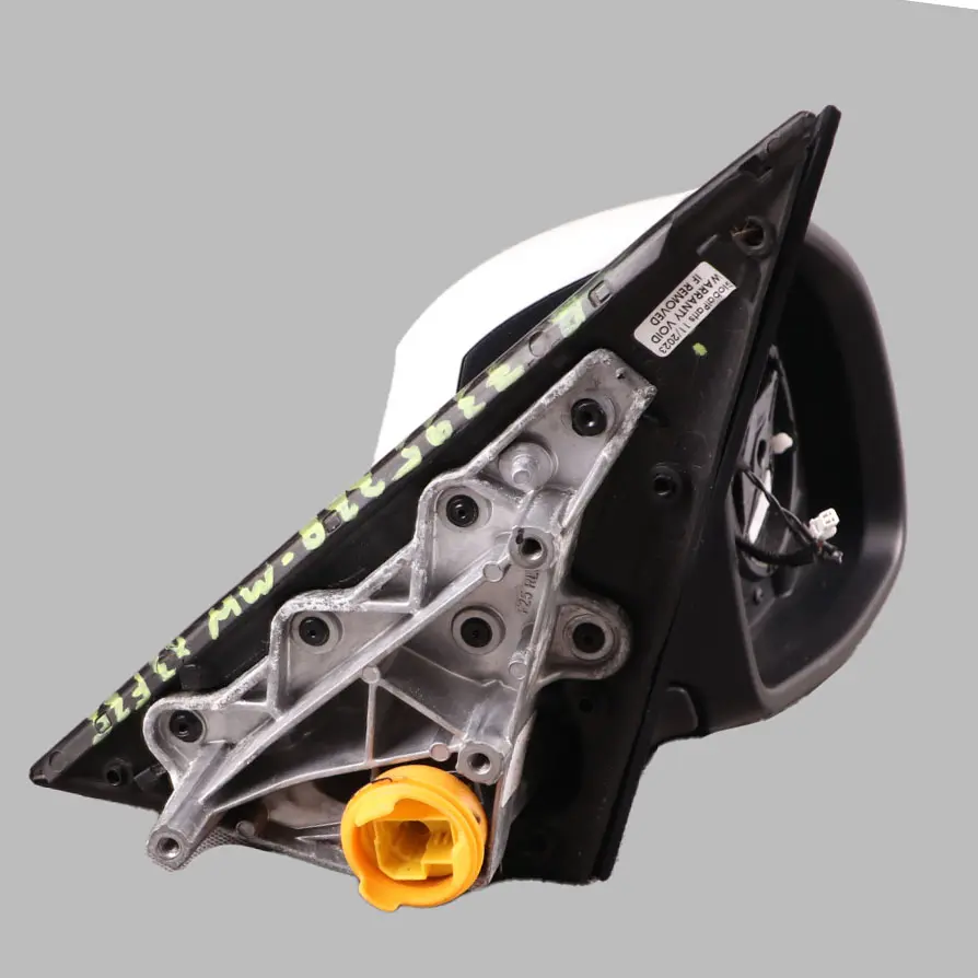 Wing Mirror Heated Auto Dip 5 Pins Door Right O/S Mineral White - A96 to BMW X3 F25 with Part number 7395228 BMW X3 F25 Wing Mirror Heated Auto Dip 5 Pins Door Right O/S Mineral White - A96 - SKU rhd-7395228-MW - Part number 7395228