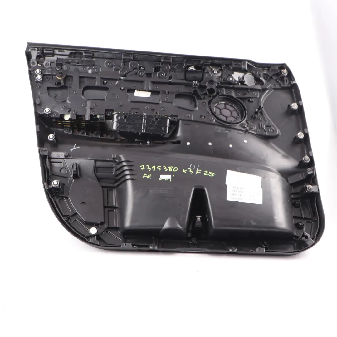 Door Card Front Right O/S Trim Lining Cover Leather Nevada Mokka to BMW X3 F25 with Part number 7395380 BMW X3 F25 Door Card Front Right O/S Trim Lining Cover Leather Nevada Mokka - SKU rhd-7395380 - Part number 7395380