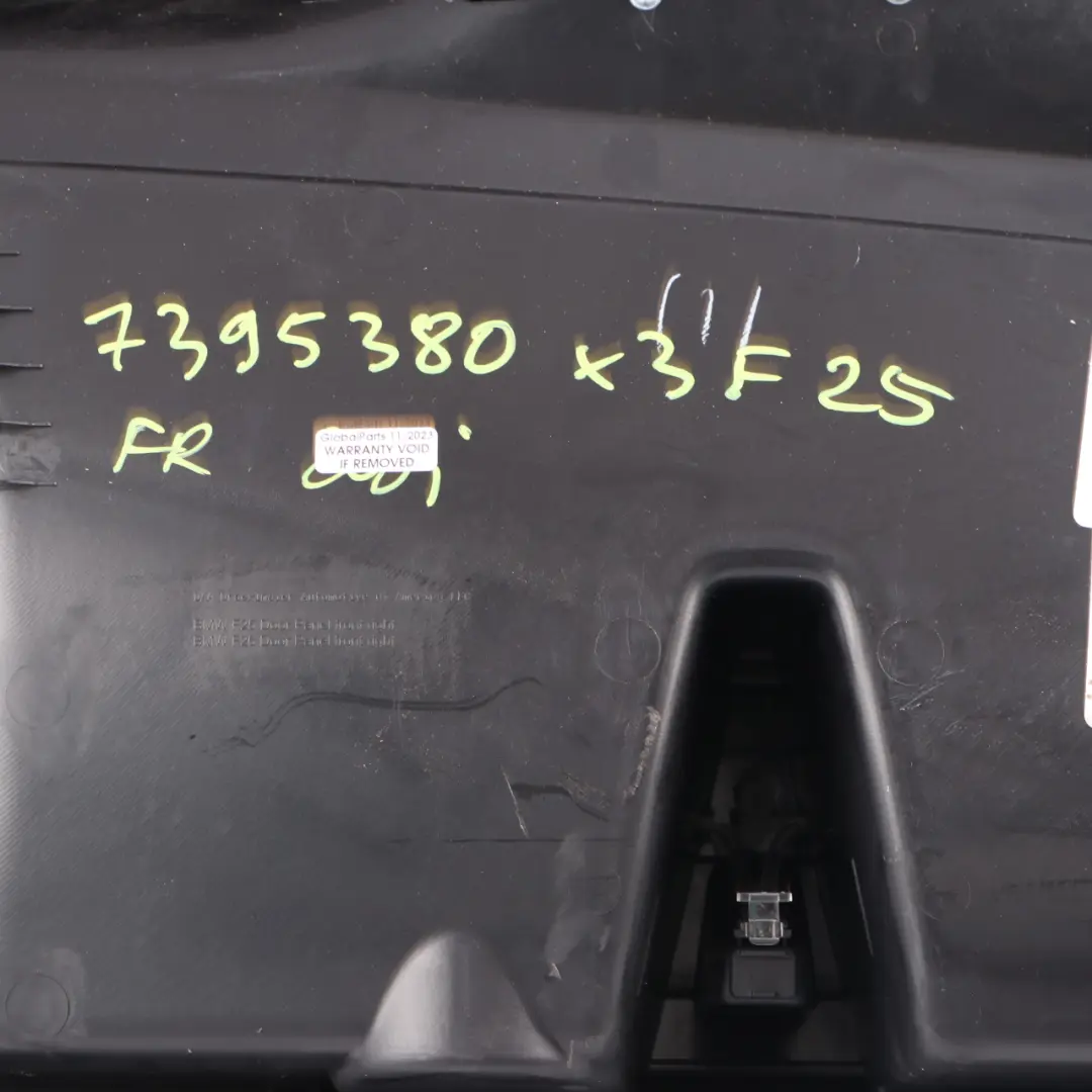 Door Card Front Right O/S Trim Lining Cover Leather Nevada Mokka to BMW X3 F25 with Part number 7395380 BMW X3 F25 Door Card Front Right O/S Trim Lining Cover Leather Nevada Mokka - SKU rhd-7395380 - Part number 7395380