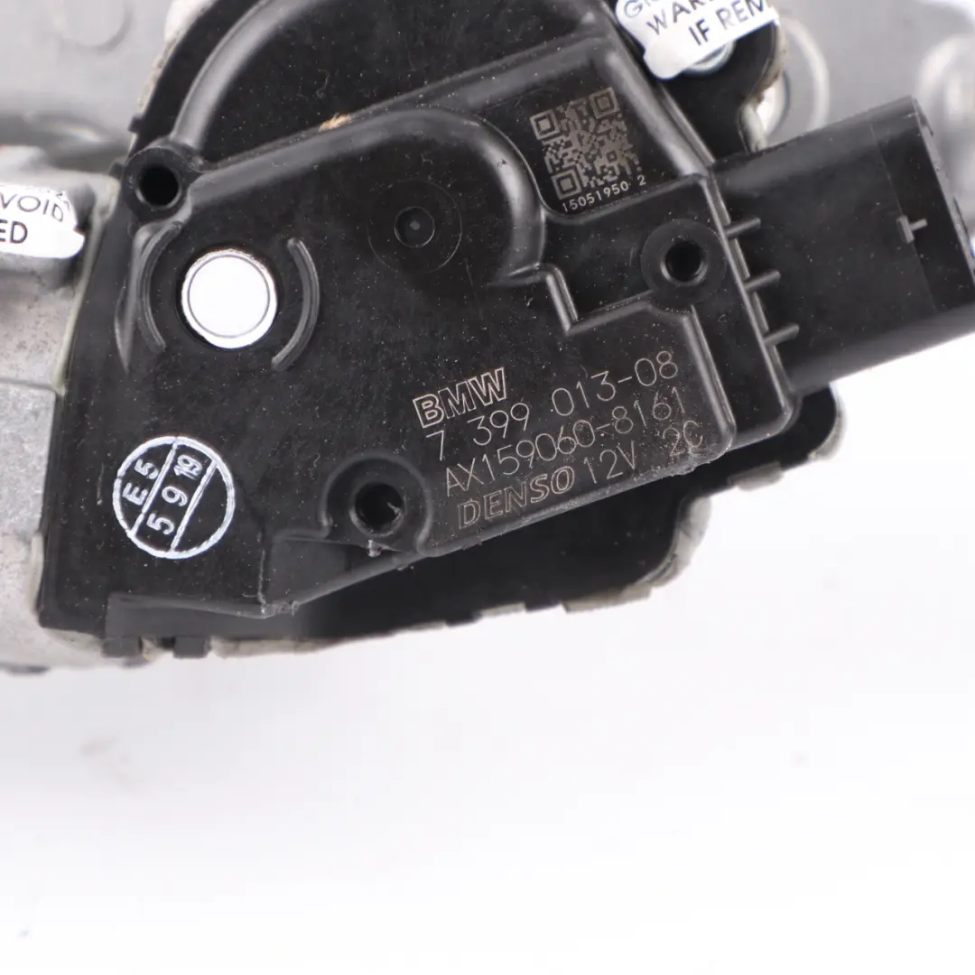 BMW X3 G01 Wiper Motor System Complete Mechanism Front Windshield - SKU rhd-7399013 - Part number 7399013