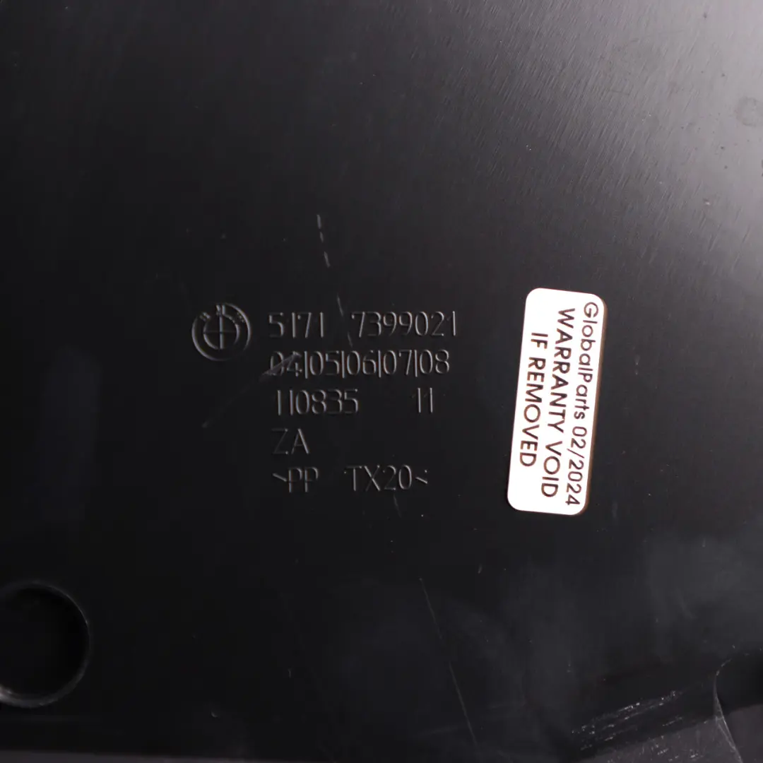 Cowl Panel Cover Hood Bonnet Windshield Trim Left N/S to BMW X3 G01 with Part number 7399021 BMW X3 G01 Cowl Panel Cover Hood Bonnet Windshield Trim Left N/S - SKU rhd-7399021 - Part number 7399021