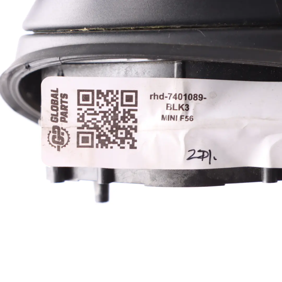 BMW Mini Cooper One 3 F55 F56 F57 Left N/S Outside Heated Wing Mirror Black - SKU rhd-7401089-BLK3 - Part number 7401089