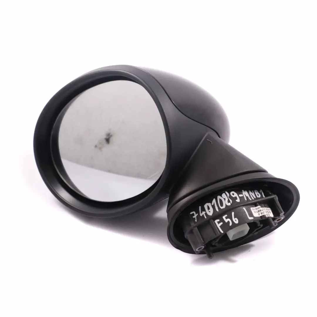 Wing Mirror Mini Cooper One F55 F56 Left N/S Heated 5 Pins Midnight Black A94 to with Part number 7401089 Wing Mirror Mini Cooper One F55 F56 Left N/S Heated 5 Pins Midnight Black A94 - SKU rhd-7401089-MNB1 - Part number 7401089