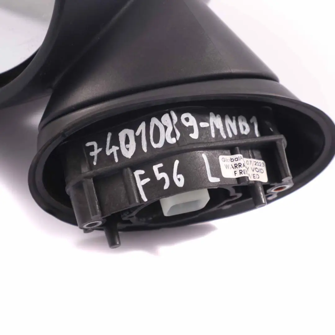 Wing Mirror Mini Cooper One F55 F56 Left N/S Heated 5 Pins Midnight Black A94 to with Part number 7401089 Wing Mirror Mini Cooper One F55 F56 Left N/S Heated 5 Pins Midnight Black A94 - SKU rhd-7401089-MNB1 - Part number 7401089