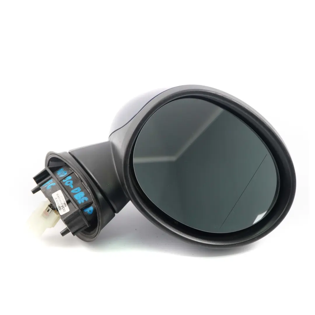 Right O/S Outside Heated Wing Mirror Deep Blue B69 to Mini Cooper F55 F56 F57 with Part number 7401090 Mini Cooper F55 F56 F57 Right O/S Outside Heated Wing Mirror Deep Blue B69 - SKU rhd-7401090-DEEP - Part number 7401090