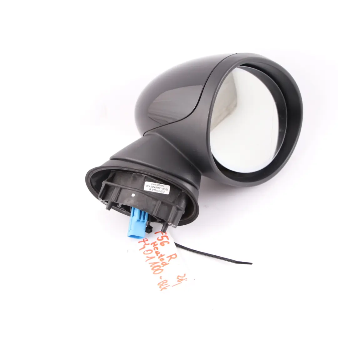 Wing Mirror Mini F55 F56 Auto Dip Power Fold Heated Right Door O/S Black to with Part number 7401100 Wing Mirror Mini F55 F56 Auto Dip Power Fold Heated Right Door O/S Black - SKU rhd-7401100-BLK - Part number 7401100