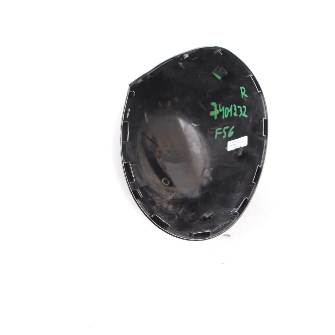 Wing Mirror Cover Mini Cooper F55 F56 F60 Cap Casing Right O/S Door Black to with Part number 7401232 Wing Mirror Cover Mini Cooper F55 F56 F60 Cap Casing Right O/S Door Black - SKU rhd-7401232-BLK - Part number 7401232