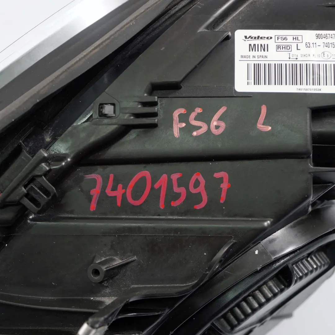 MINI Cooper F55 F56 F57 Headlight Headlamp Lamp Turn Indicator Yellow Left N/S - SKU rhd-7401597 - Part number 7401597