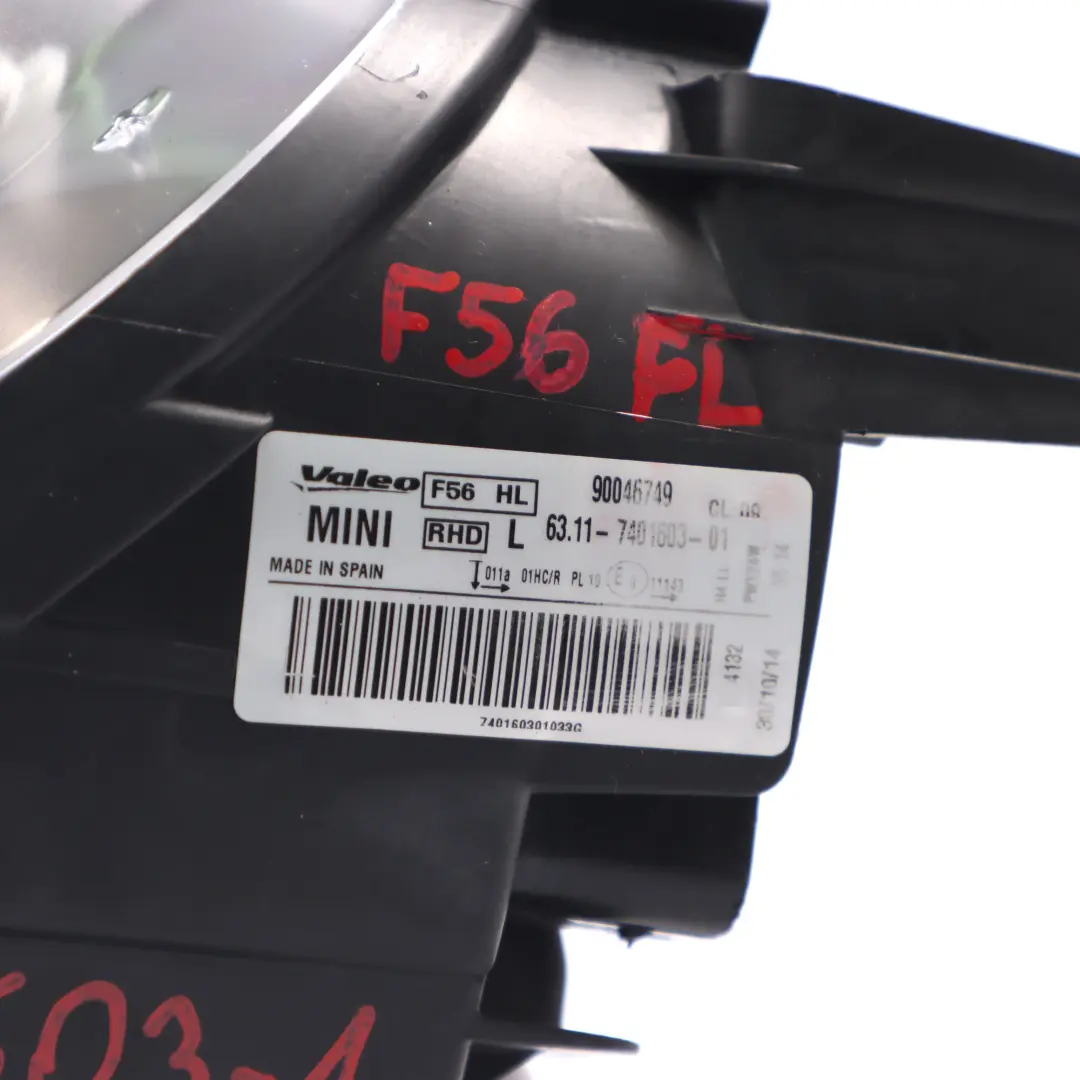 Headlight Lamp White Turn Indicator Front Left N/S to Mini F55 F56 F57 with Part number 7401603 Mini F55 F56 F57 Headlight Lamp White Turn Indicator Front Left N/S - SKU rhd-7401603-1 - Part number 7401603