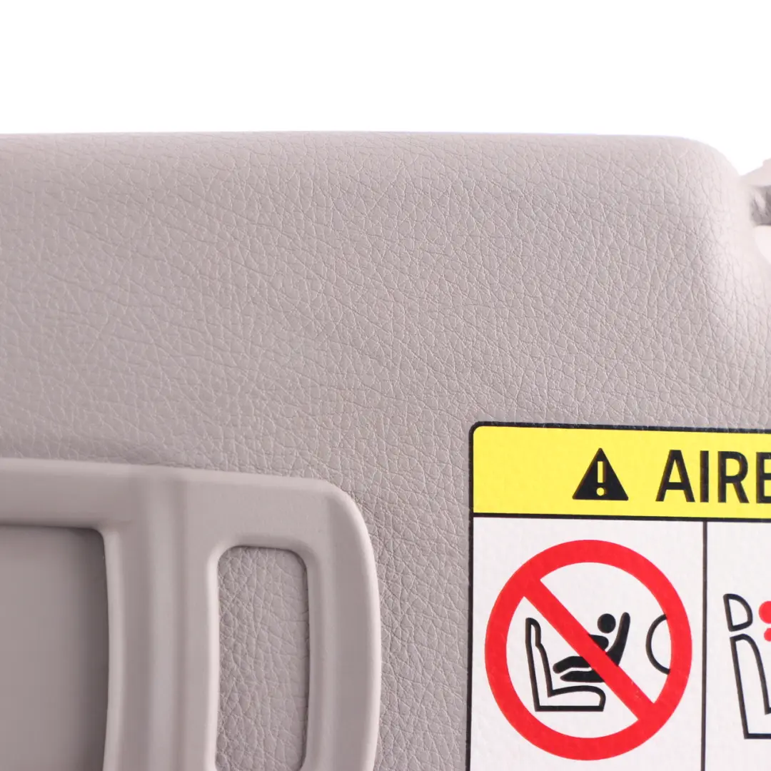 Sun Visor Cover Label Mirror Left N/S Everest Grey to BMW F46 with Part number 7402857 BMW F46 Sun Visor Cover Label Mirror Left N/S Everest Grey - SKU rhd-7402857 - Part number 7402857