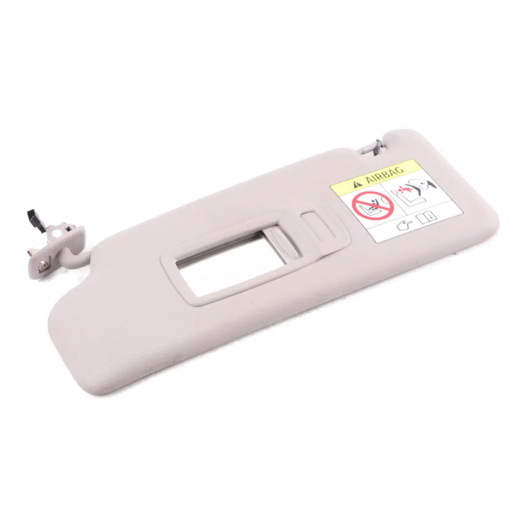 Sun Visor Cover Label Mirror Left N/S Everest Grey to BMW F46 with Part number 7402857 BMW F46 Sun Visor Cover Label Mirror Left N/S Everest Grey - SKU rhd-7402857 - Part number 7402857