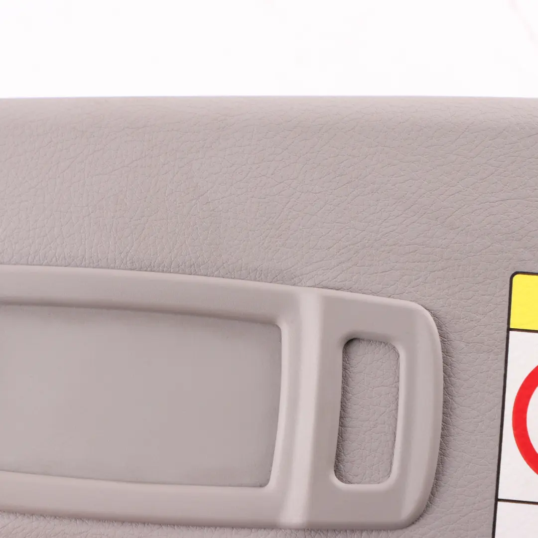 Sun Visor Cover Label Mirror Left N/S Everest Grey to BMW F46 with Part number 7402857 BMW F46 Sun Visor Cover Label Mirror Left N/S Everest Grey - SKU rhd-7402857 - Part number 7402857