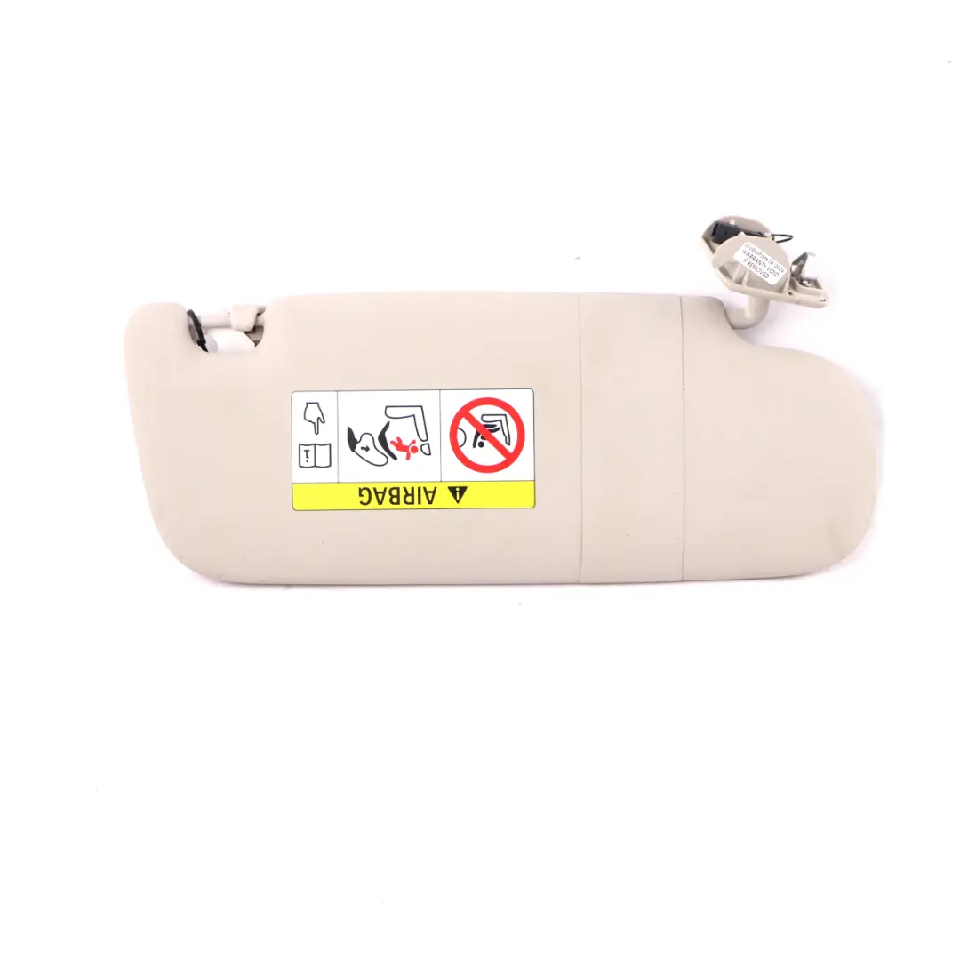 Mini Clubman F54 Sun Visor Left N/S Mirror Panel Cover Sunvisor Grey - SKU rhd-7402941 - Part number 7402941