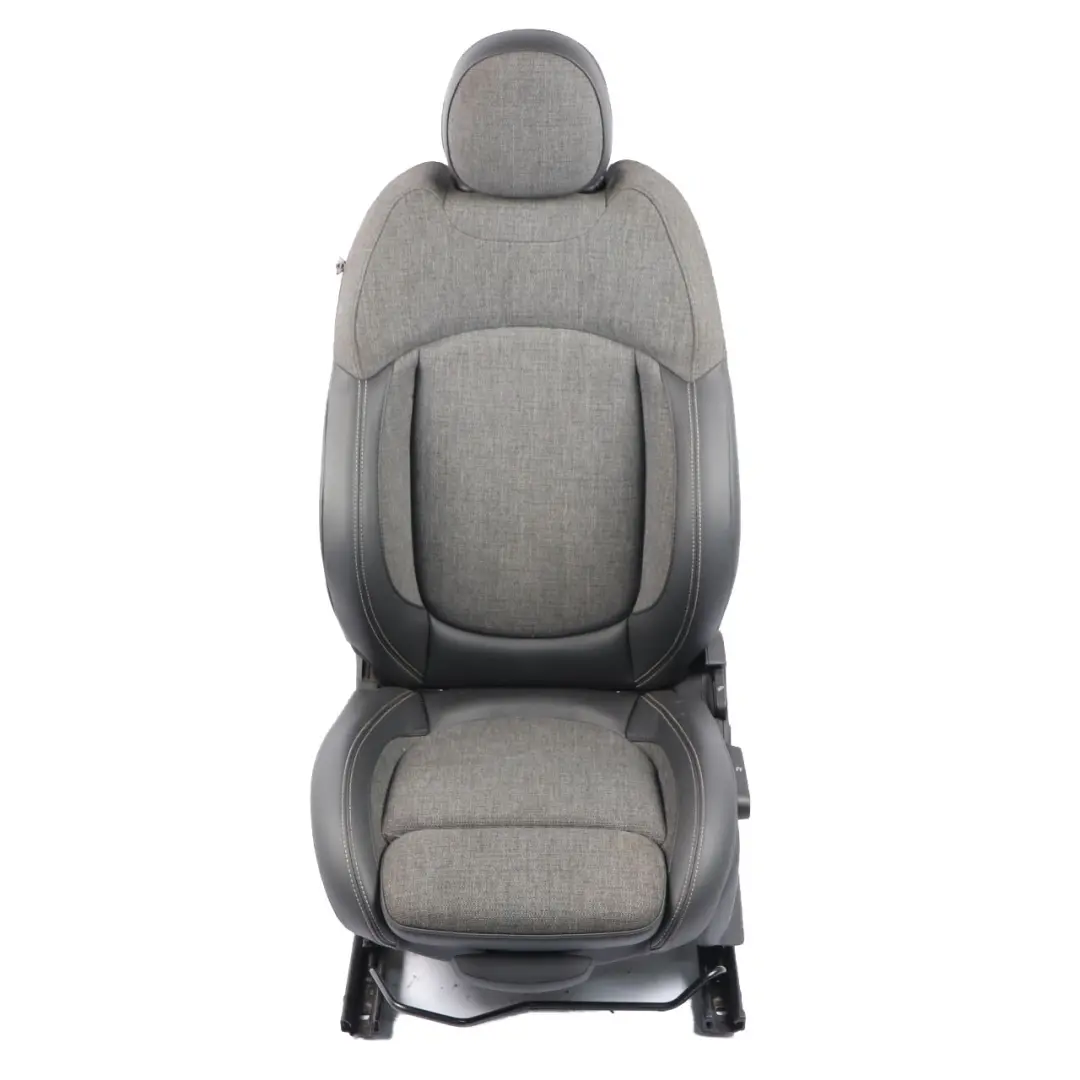  Front Seat Mini F55 Sport Heated Cloth Leather Left N/S Pearl Black Carbon - SKU rhd-7406879-1 - Part number 7406879