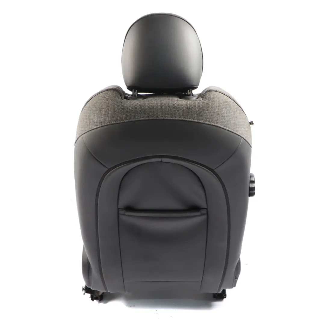  Front Seat Mini F55 Sport Heated Cloth Leather Left N/S Pearl Black Carbon - SKU rhd-7406879-1 - Part number 7406879