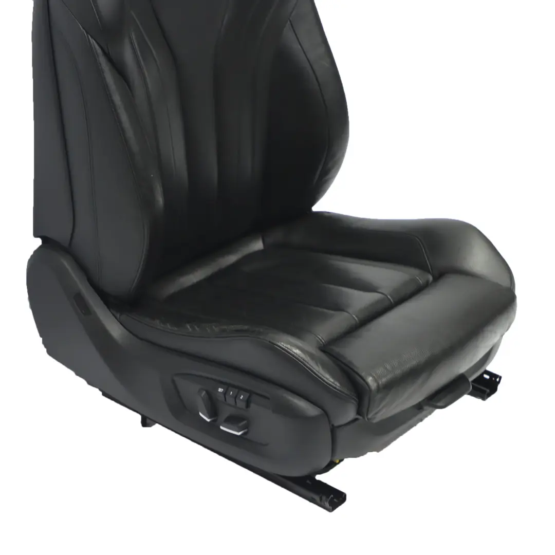  Front Seat BMW X5 F15 X6 F16 M Sport Right O/S Heated Memory Leather Black - SKU rhd-7411454-1 - Part number 7411454
