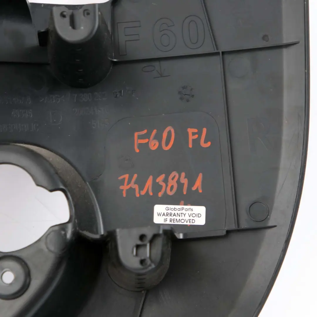 Side Trim Panel Front Left N/S Bottom Cover Black to Mini Countryman F60 with Part number 7380292 Mini Countryman F60 Side Trim Panel Front Left N/S Bottom Cover Black - SKU rhd-7413841 - Part number 7380292